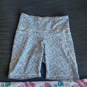 Cheetah Print Biker Shorts